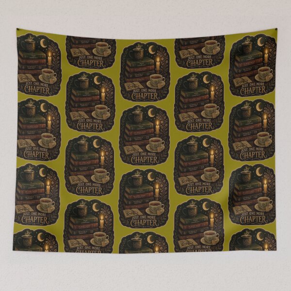 Item preview, Just One More Chapter - Cozy Dark Academia Book Lover designed and sold by creativerooney.