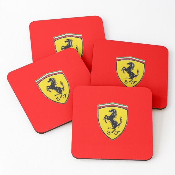 Item preview, Ferrari Shield Prancing Horse Italian Racing Emblem designed and sold by Wearecarlovers-.