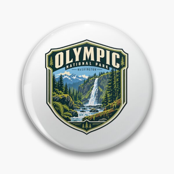 Item preview, Olympic National Park Washington Travel Hiker Outdoors National Park Souvenir designed and sold by Star3NowForMe.