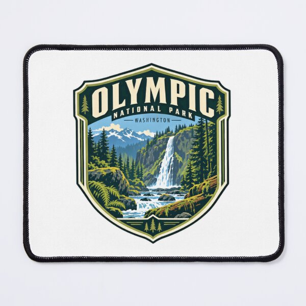 Item preview, Olympic National Park Washington Travel Hiker Outdoors National Park Souvenir designed and sold by Star3NowForMe.