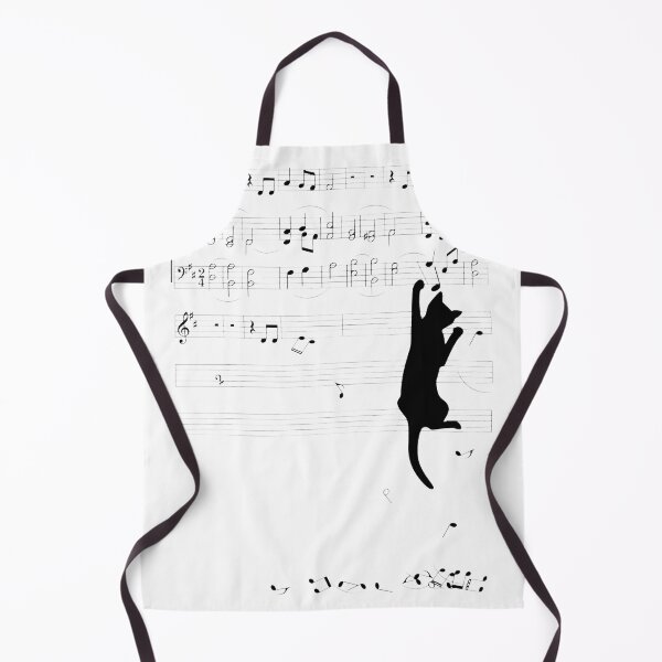 Item preview, Playful Cat Climbing Musical Score designed and sold by SANTIAGOISNEROS.