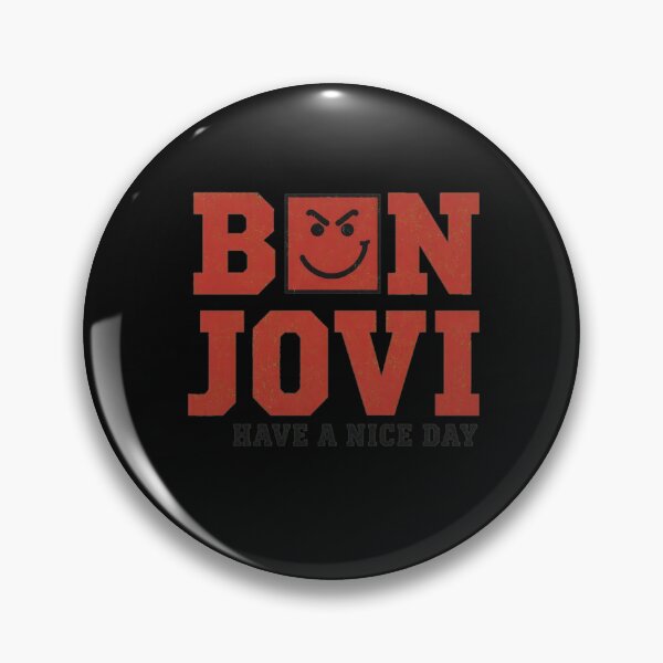 Item preview, Bon Jovi Retro Have A Nice Day  designed and sold by AYNASTACIA.