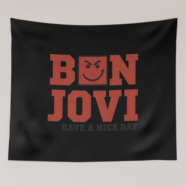 Item preview, Bon Jovi Retro Have A Nice Day  designed and sold by AYNASTACIA.