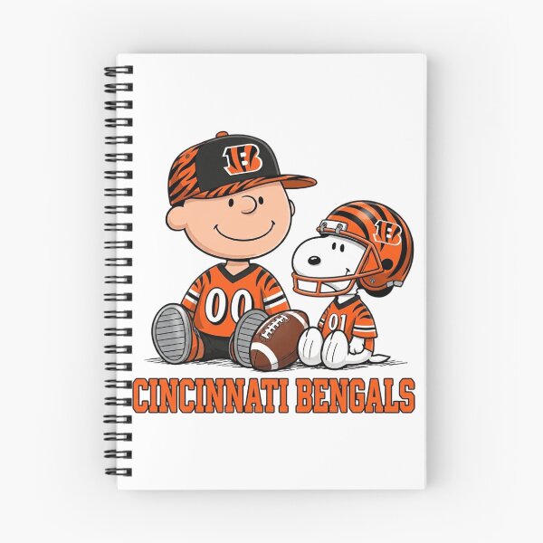 Item preview,  Snoopy And Charlie Cincinnati Football Fan designed and sold by CaneufeyCip.
