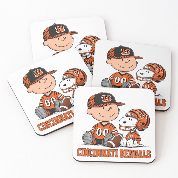 Artikelvorschau, Snoopy und Charlie, Cincinnati Football-Fans entworfen und verkauft von CaneufeyCip.