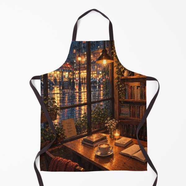 Item preview, Rainy Nights & Better Books designed and sold by H-Tsvetkova.
