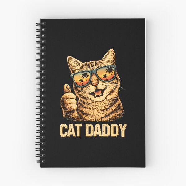Item preview, Cat Daddy Retro Cat Sunglasses Cool Cat Dad Gift Fathers Day designed and sold by Dmo3HarkoArt.