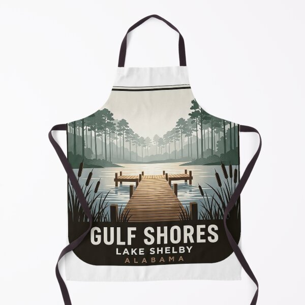 Item preview, Lake Shelby Fishing Pier Sticker - Gulf State Park Gulf Shores Alabama designed and sold by DetourDgn.