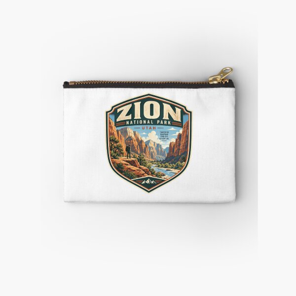 Item preview, Zion National Park Utah Towering Canyons Endless Adventure Hiker Traveler Outdoors designed and sold by Star3NowForMe.