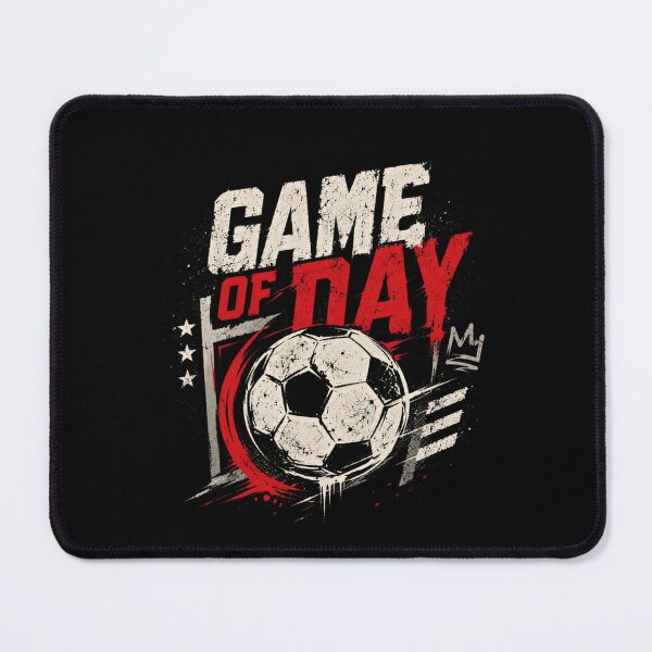 Item preview, Game Of Day Soccer Football Player Fan designed and sold by SkeletonsDanger.