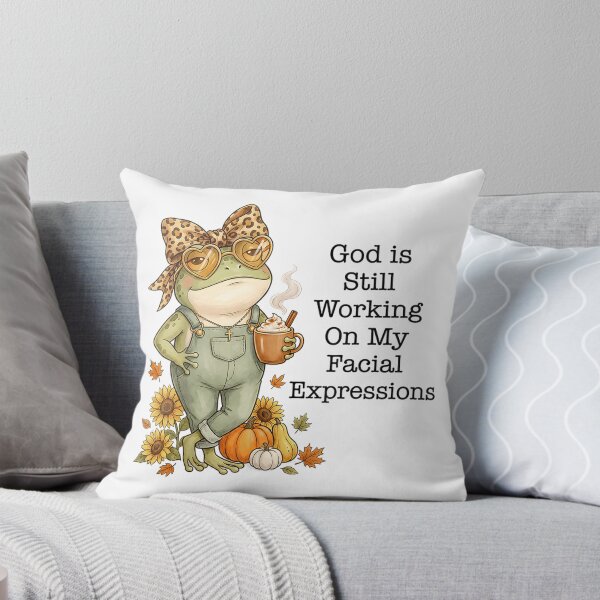 Item preview, God is Still Working on My Facial Expressions designed and sold by MiteKangerin.