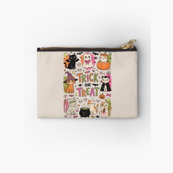 Item preview, Trick or Treat Halloween Cats designed and sold by dudelinart.