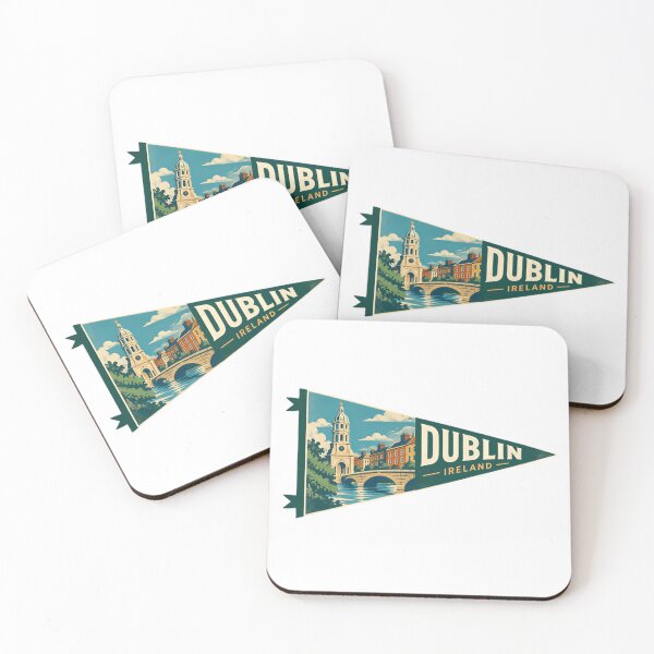 Item preview, Dublin Ireland Travel Souvenir City Destination designed and sold by Simsimah26Parks.