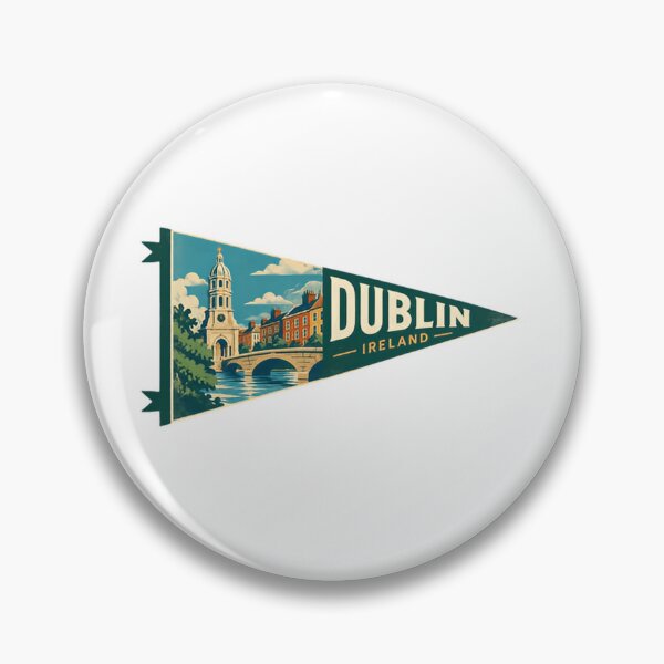 Item preview, Dublin Ireland Travel Souvenir City Destination designed and sold by Simsimah26Parks.