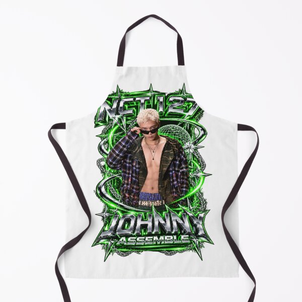 Item preview, Blingy Johnny NCT Electric Green Tribal Chrome Graphic designed and sold by Valeree Store.