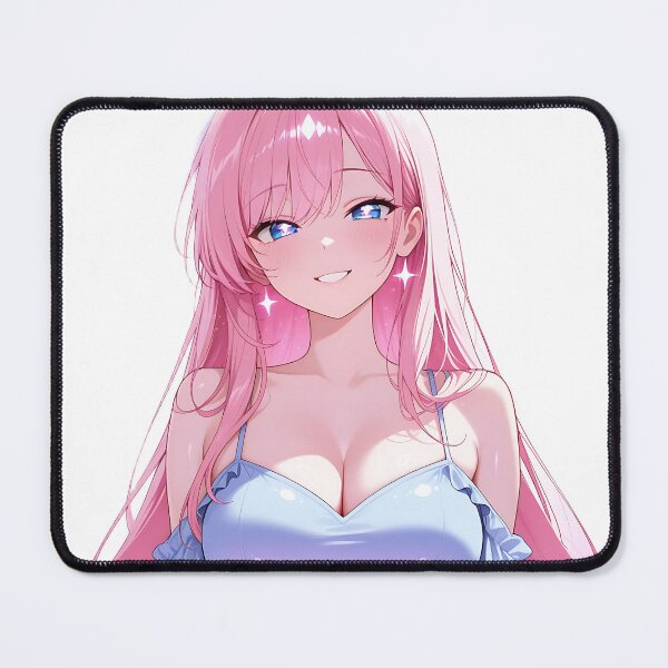 Item preview, Soft Pink Anime Swimsuit Girl designed and sold by Prime Anime Zone ★.