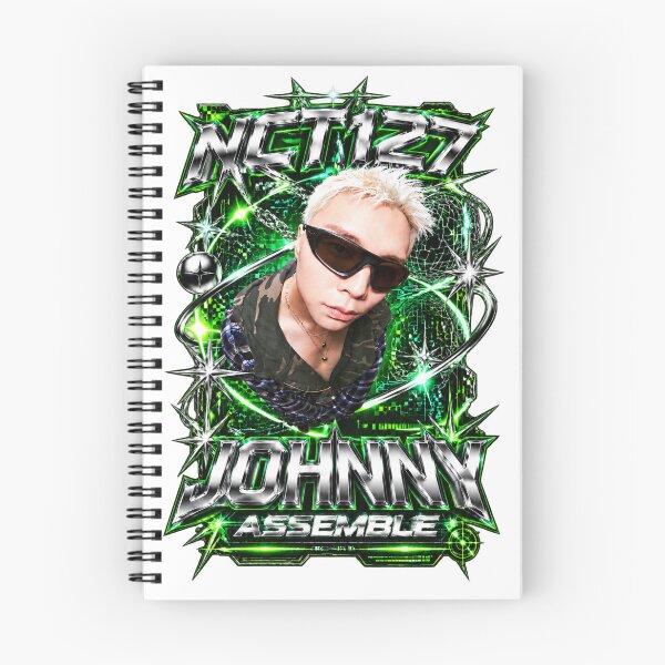 Item preview,  Johnny NCT 127 Blingy Cybernetic Metal Glow Aesthetic designed and sold by Valeree Store.