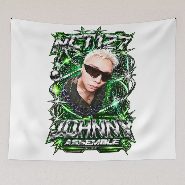 Item preview,  Johnny NCT 127 Blingy Cybernetic Metal Glow Aesthetic designed and sold by Valeree Store.