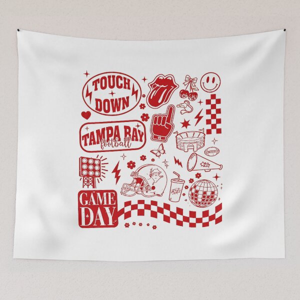 Item preview, Football Fanatic Retro Game Day Vibes designed and sold by nelskraasch.