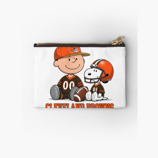 Item preview, Snoopy And Charlie Cleveland Football Fan designed and sold by CaneufeyCip.