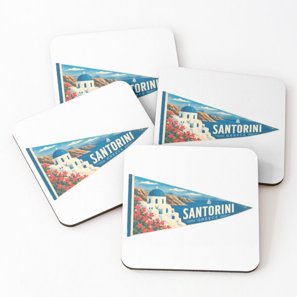 Item preview, Santorini Greece Travel Destination Island Vacation Souvenir designed and sold by Simsimah26Parks.