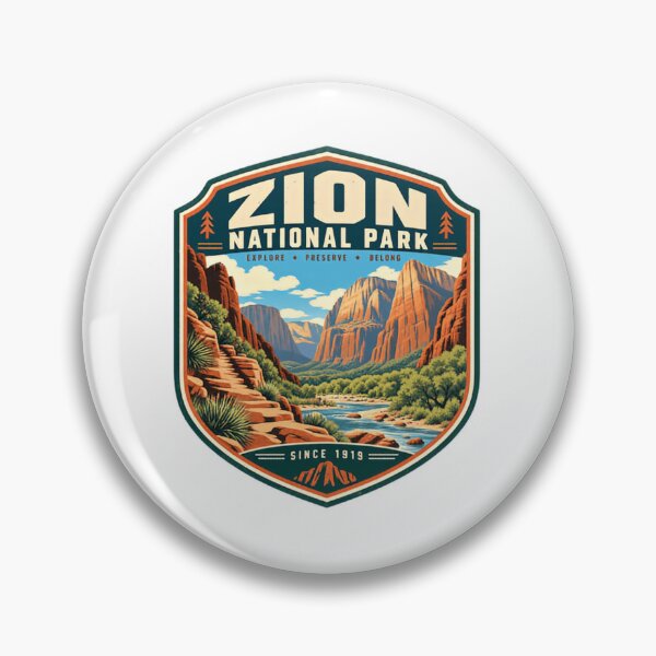 Item preview, Zion National Park Explore Preserve Belong Since 1919 Utah National Park Visitor Travel Souvenir designed and sold by Star3NowForMe.