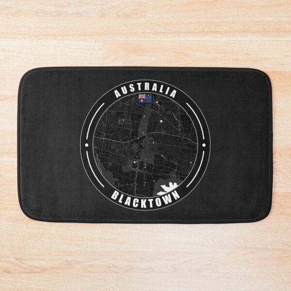 Item preview, Blacktown Australia City Map  designed and sold by Thistle-TShop.