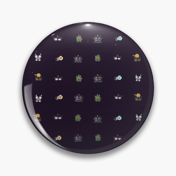 Item preview, Cute Monster Mash Vector Micro Icon Pattern Spooky Friends designed and sold by KungPowUnicorn.