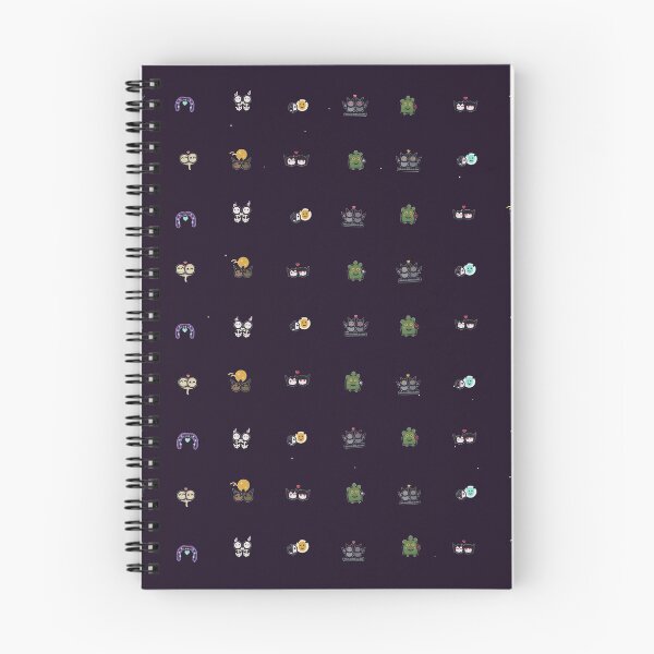 Item preview, Cute Monster Mash Vector Micro Icon Pattern Spooky Friends designed and sold by KungPowUnicorn.