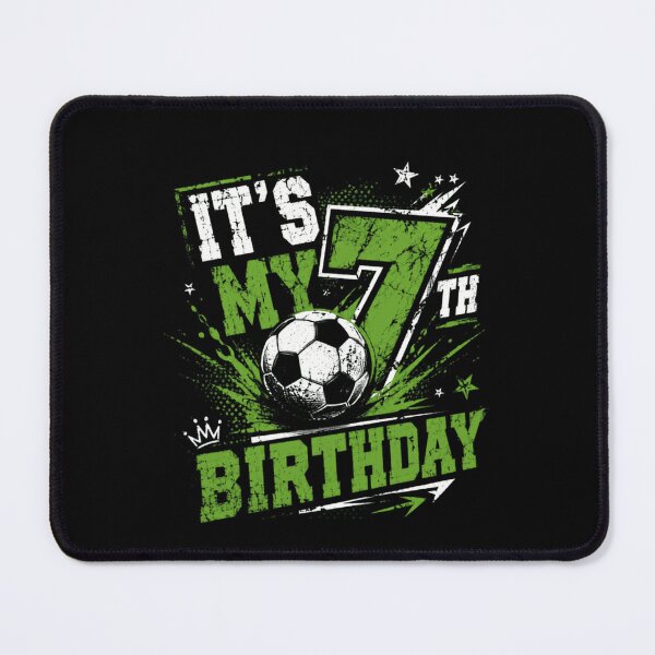 Item preview, It's My 7th Birthday Soccer Seven Year Old Celebration designed and sold by SkeletonsDanger.