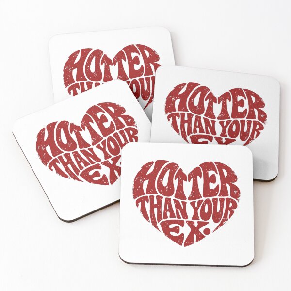 Item preview, Hotter Than Your Ex – Retro Funny Quote Typography designed and sold by IVES DESIGN.