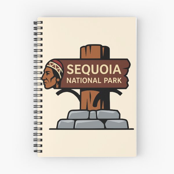 Item preview, Sequoia National Park Wooden Sign designed and sold by Travelpeak.