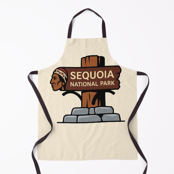 Item preview, Sequoia National Park Wooden Sign designed and sold by Travelpeak.