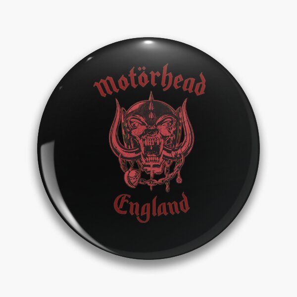 Item preview, motörhead England Skull Heavy Metal Band Rock designed and sold by AYNASTACIA.
