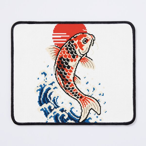 Item preview, Pixel Koi Fish – Retro Japanese Pixel Art designed and sold by KASUMINK.