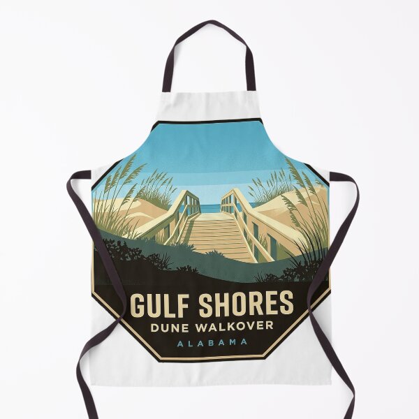 Item preview, Gulf Shores Dune Walkover Octagon Sticker - Alabama Beach Access designed and sold by DetourDgn.