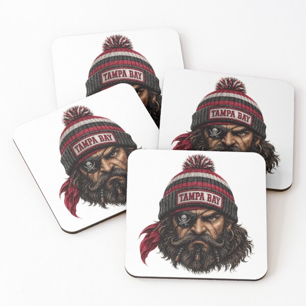Item preview, Rugged Pirate Captain Beanie Art designed and sold by olacassandra.