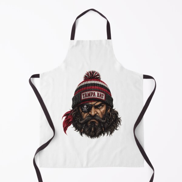 Item preview, Rugged Pirate Captain Beanie Art designed and sold by olacassandra.