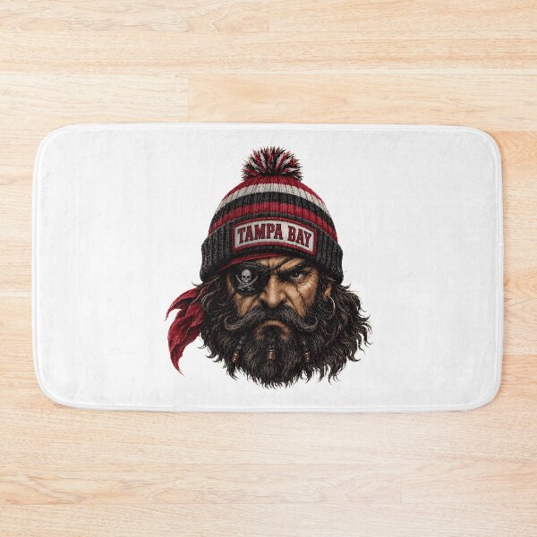 Item preview, Rugged Pirate Captain Beanie Art designed and sold by olacassandra.