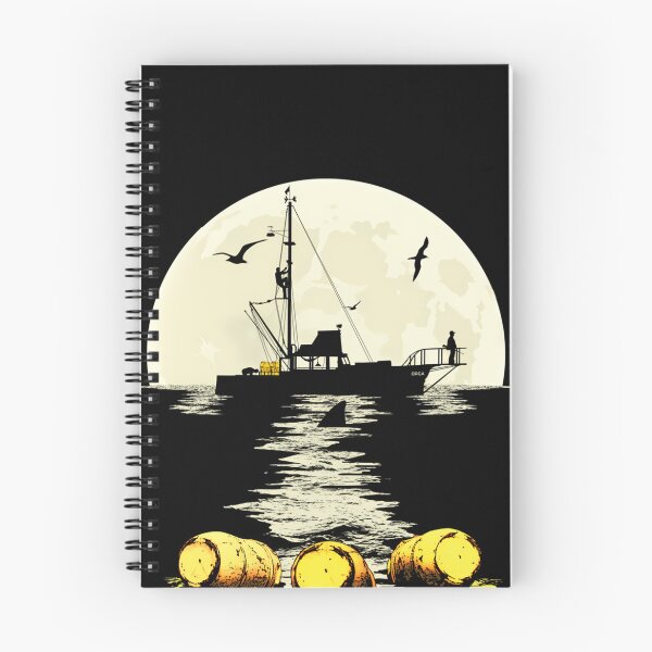Item preview, Marine Orca Boat Yellow Barrels designed and sold by AnnaSyke.