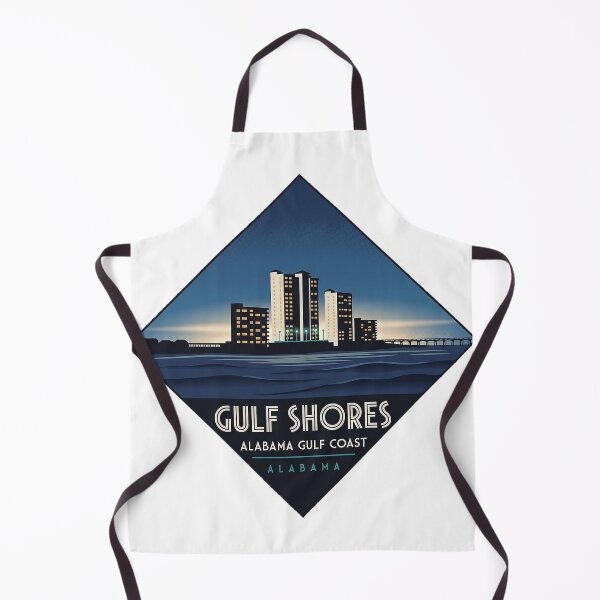 Item preview, Gulf Shores Alabama Blue Hour Skyline Diamond Sticker designed and sold by DetourDgn.