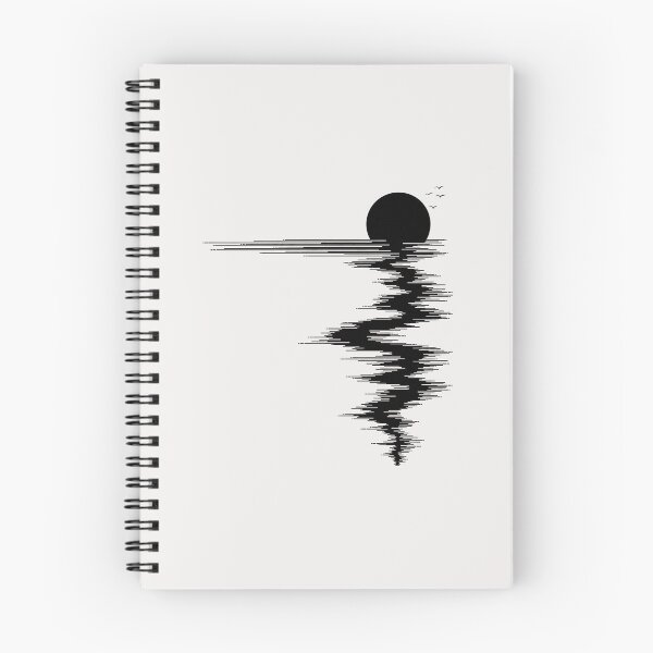 Item preview, Moonlit Reflection Abstract Graphic Art designed and sold by YarningsandYear.