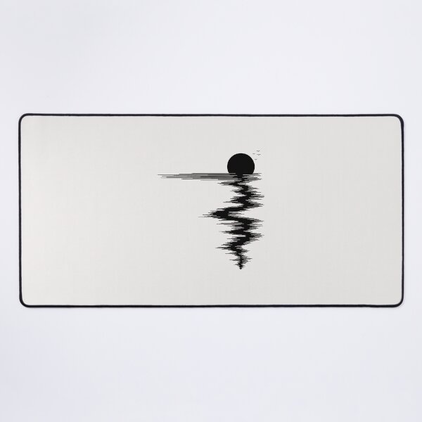 Item preview, Moonlit Reflection Abstract Graphic Art designed and sold by YarningsandYear.