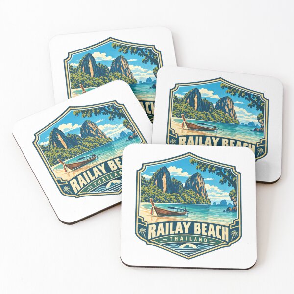 Item preview, Railay Beach Thailand Travel Vacation Destination Souvenir designed and sold by Star3NowForMe.