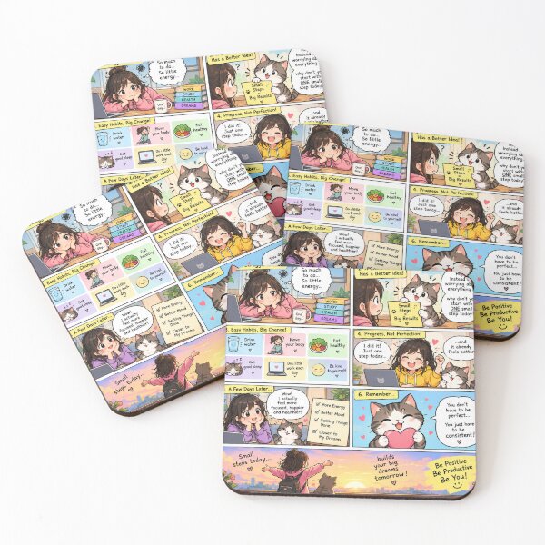 Item preview, Good Message Be Productive designed and sold by Gauri Desai.