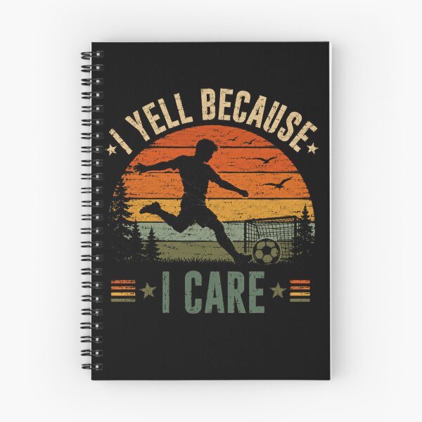 Item preview, I Yell Because I Care Soccer Coach Parent Football Fan Sport designed and sold by HumansStuck12.