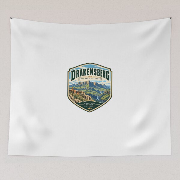 Item preview, Drakensberg South Africa Lesotho Mountains Wilderness Travel designed and sold by Star3NowForMe.