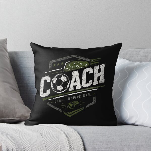 Item preview, Coach Lead Inspire Win Soccer Coaching Staff Appreciation designed and sold by SkeletonsDanger.