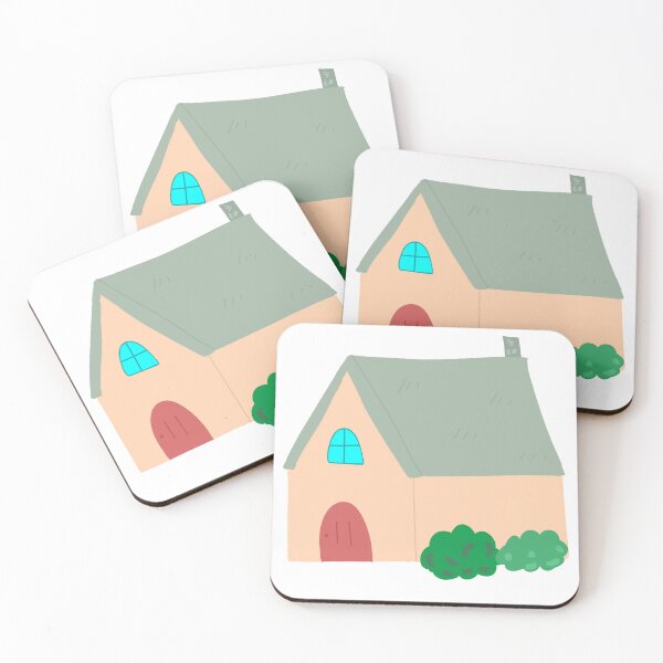 Item preview, Cozy Little Cottage With Red Door designed and sold by raun.draw.