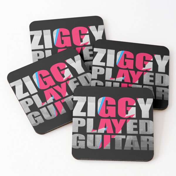 Item preview, Ziggy Played Guitar On Black designed and sold by StephaMckinley.